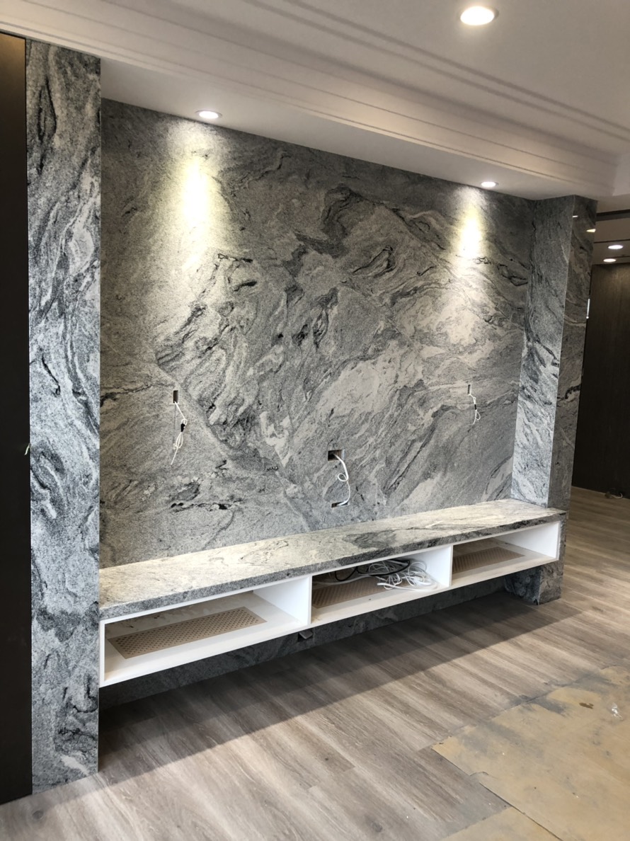 山水石-電視牆