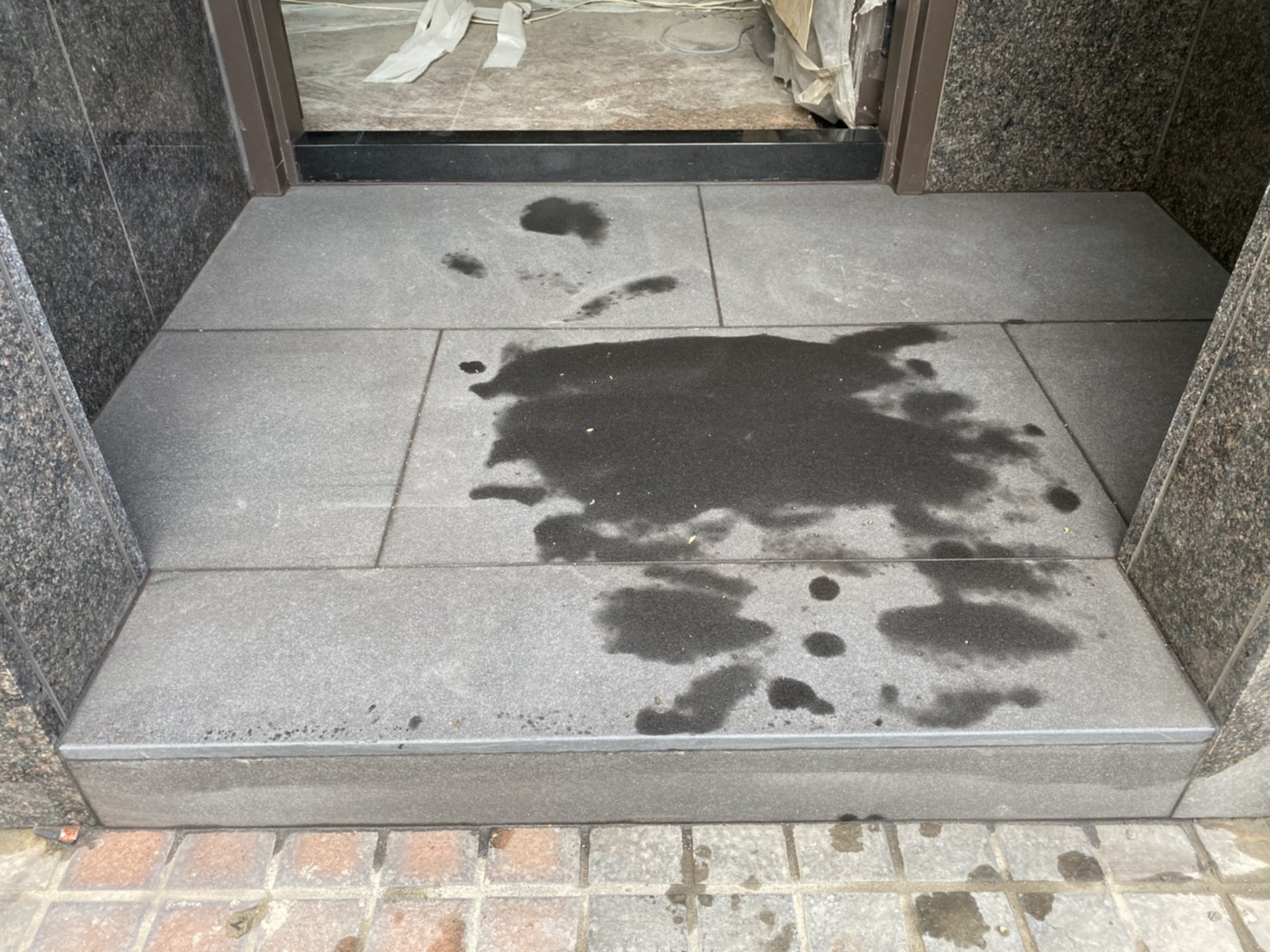 印度黑水沖面-玄關地坪