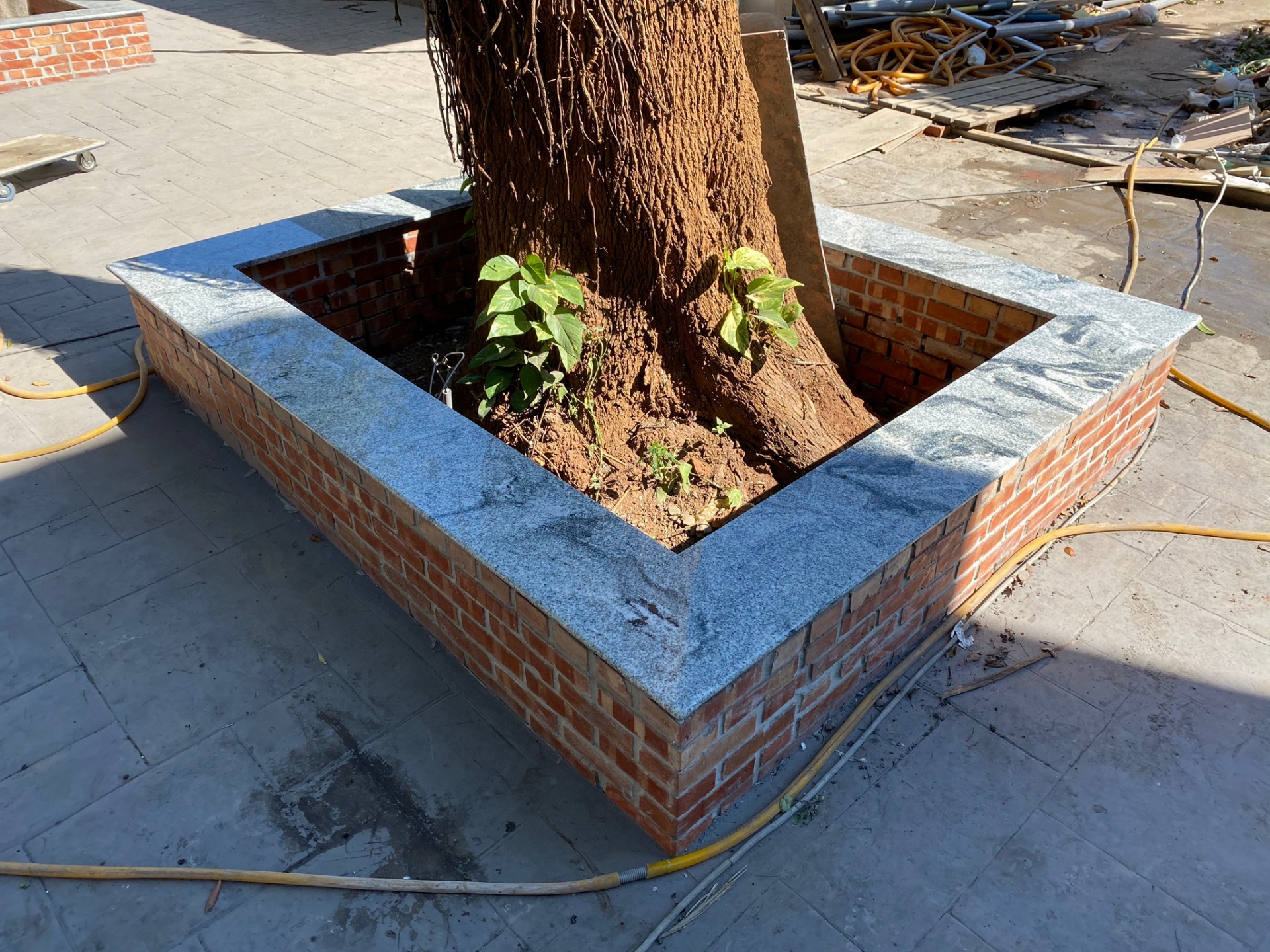 浮生若夢-花圃檯面