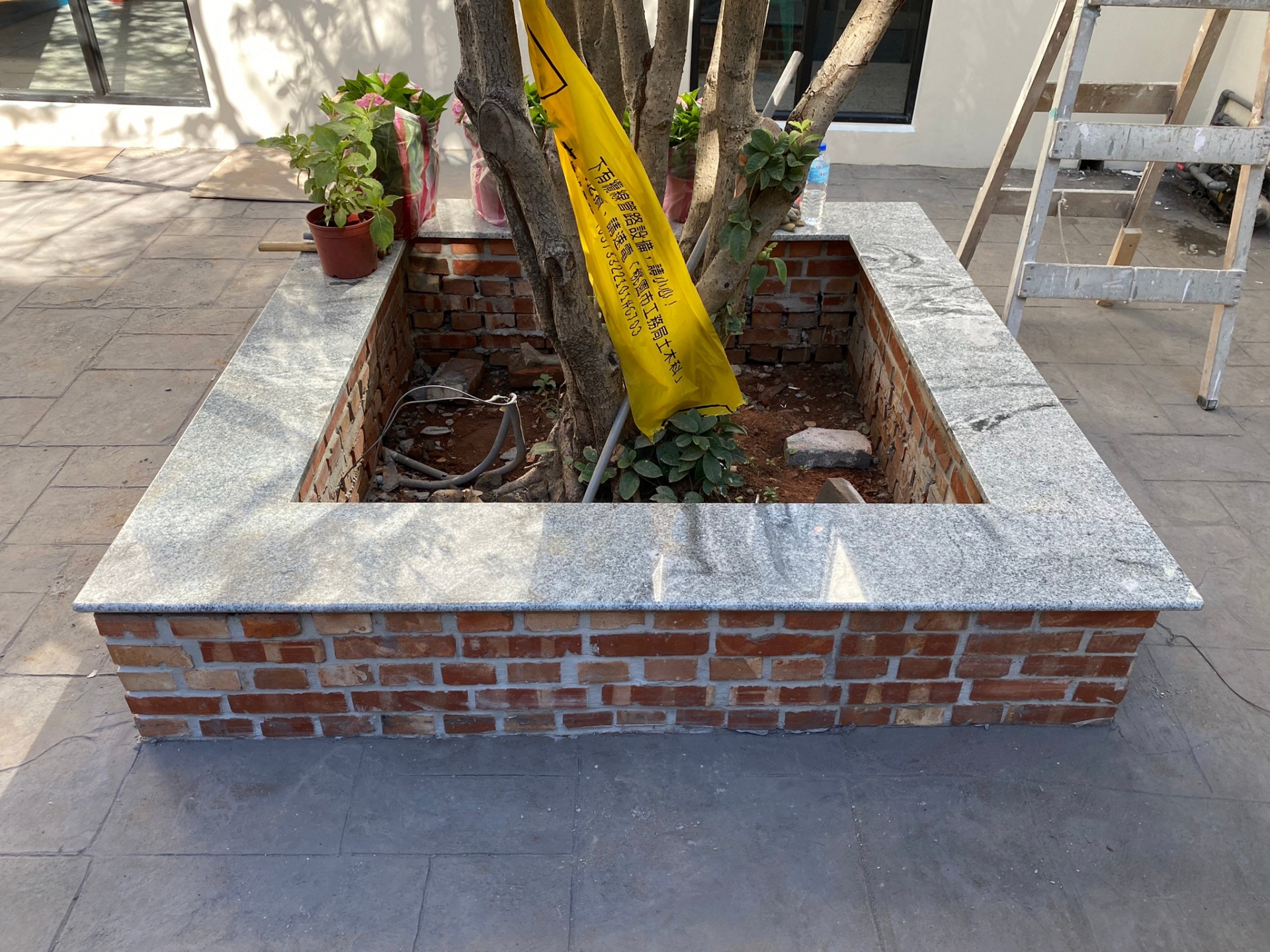 浮生若夢-花圃檯面