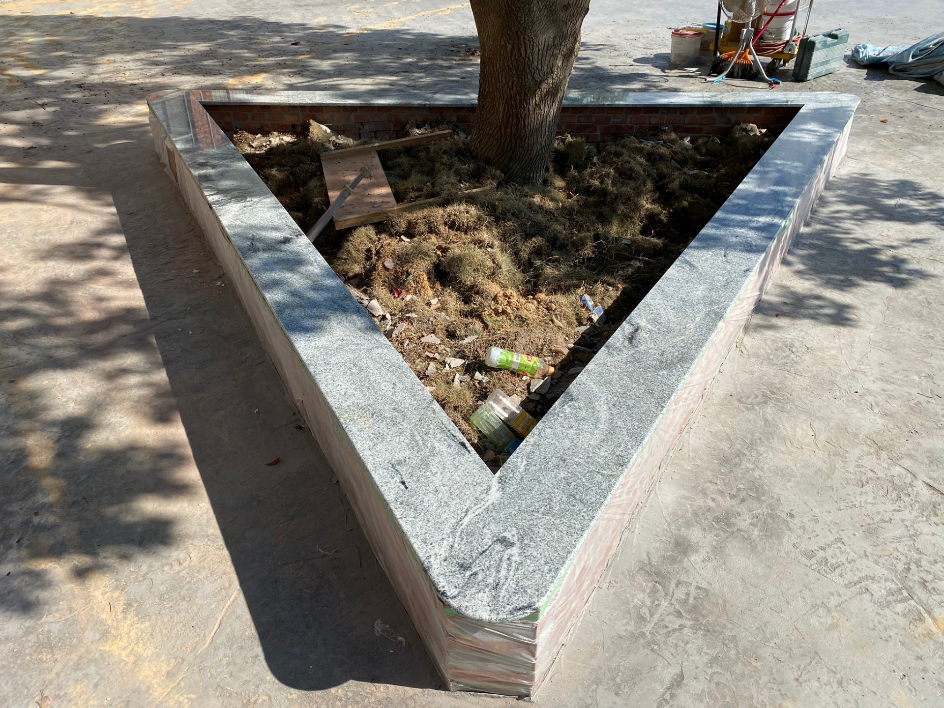 浮生若夢-花圃檯面